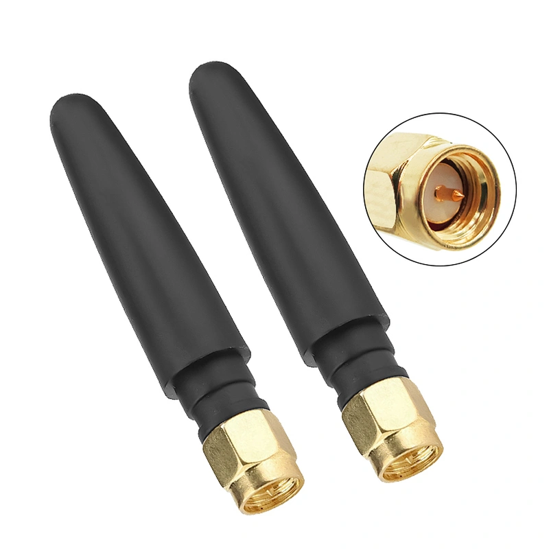 5cm Wireless Small 433MHz Antenna Straight 180 Degree Sma Male