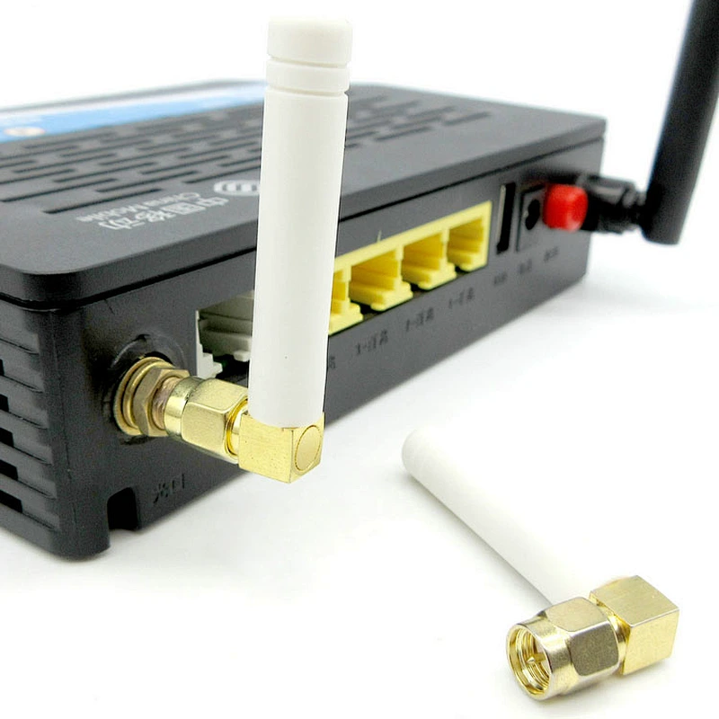2dBi gain external 3g router antenna SMA male connector White color antenna