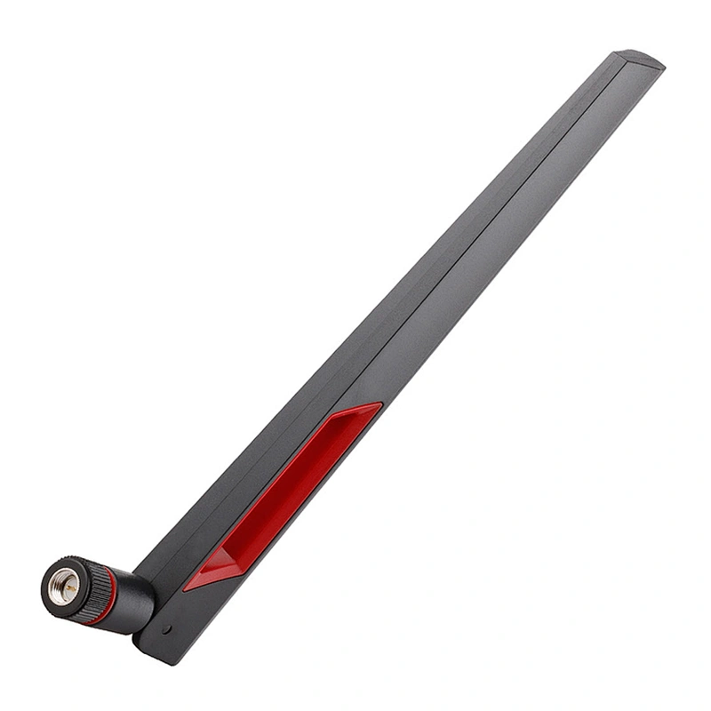 China Indoor Omni 2.4GHz 5GHz Dual Band WiFi Flat Rubber Antenna With SMA Connector