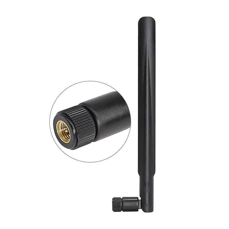 High Gain 7dBi 2400-2483MHz WIFI wireless rubber Router Antenna with SMA Male for Signal Booster