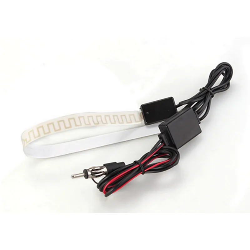 High Gain 15/18dBi Car Vehicle AM FM Sticky Antenna With Radio Connector