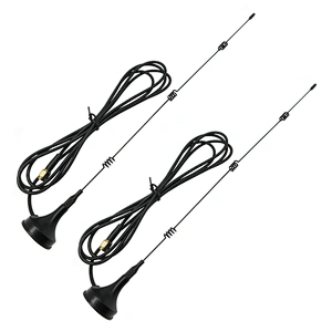 Spring base GSM signal receiver antenna quad-band magnetic mount mobile car antenna