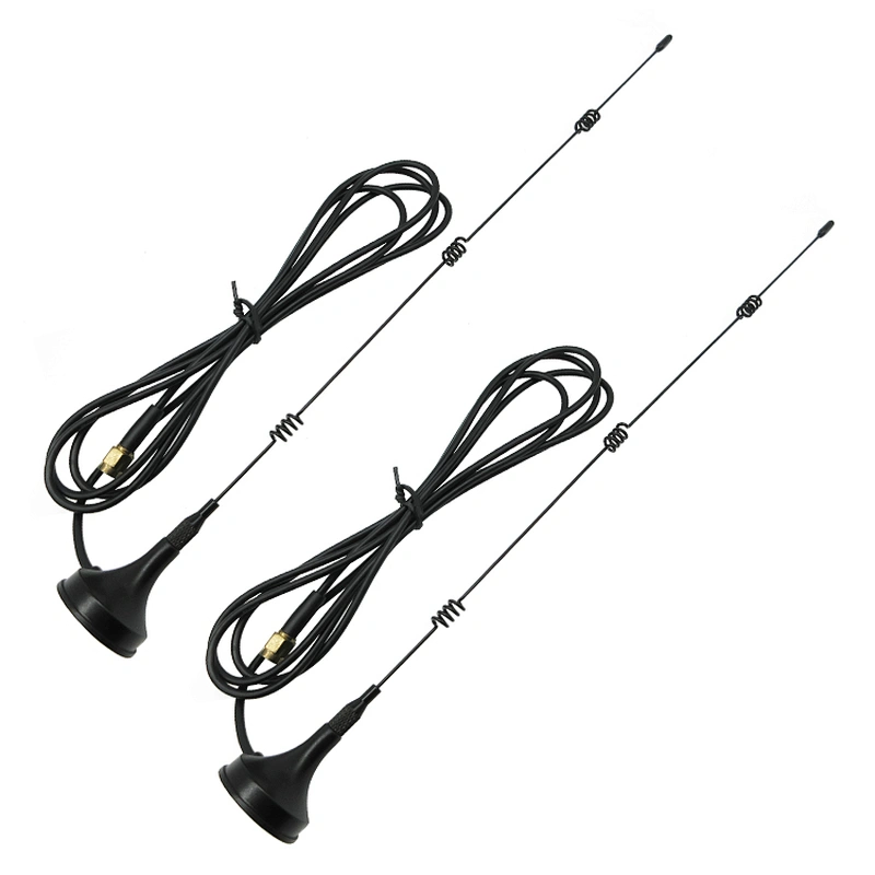 Spring base GSM signal receiver antenna quad-band magnetic mount mobile car antenna