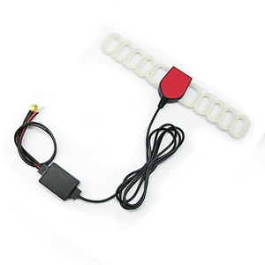Car Digital TV Antenna Active SMA Connector Car DVB receiver 20dB Amplifier 3M cable antenna