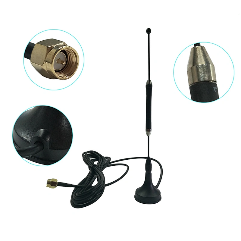 Magnetic Antenna 5dBi Cell Phone Signal Booster Magnet GSM Antenna With SMA Male