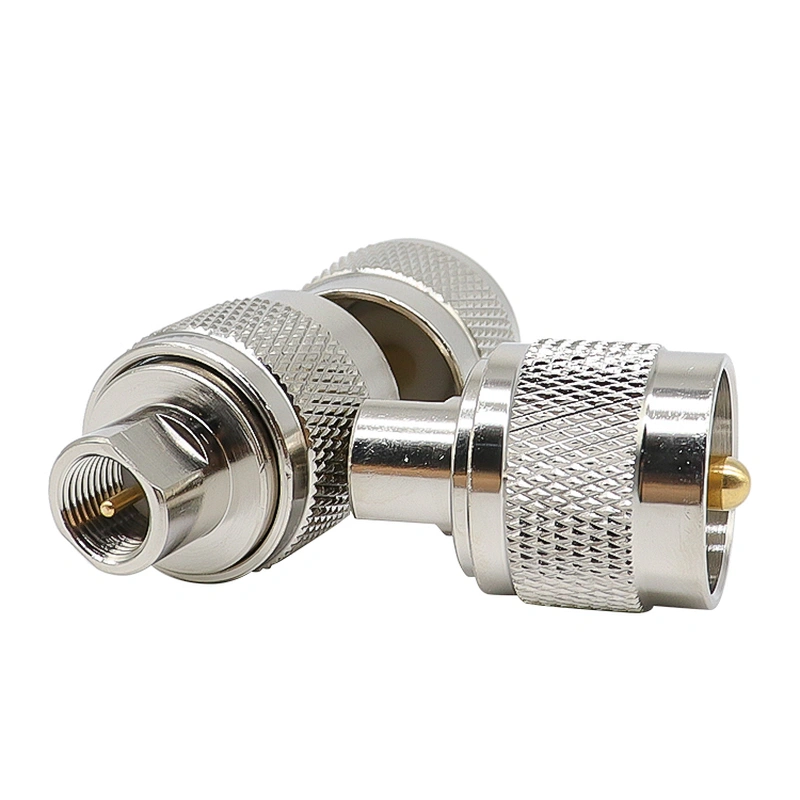 FME Male to UHF Male RF Connector High Frequency Coaxial Converter Adapter