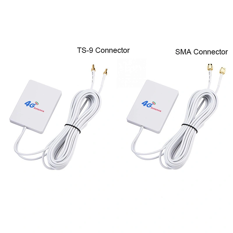 External WIFI TS-9 SMA Cable Signal Amplifier 28DBI 4G 3G LTE Antenna Network Connector Mobile Router Aerial Double Broadband