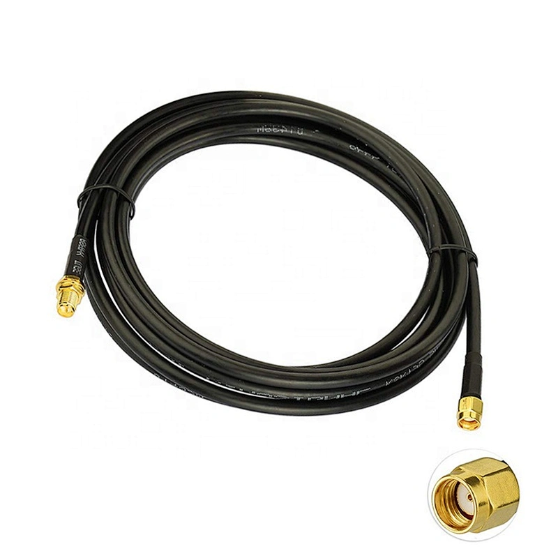 Loss Coaxial Extension Cable 50 ohm Coaxial 3DFB Cables SMA Male Plug to RP SMA Female Jack