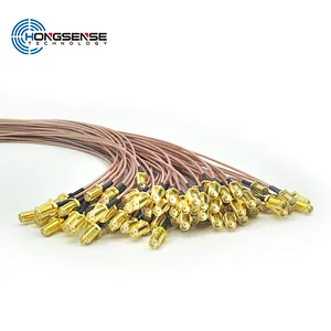 RG178 Coaxial Cable In Communication Usage With SMA To stripped end Connector