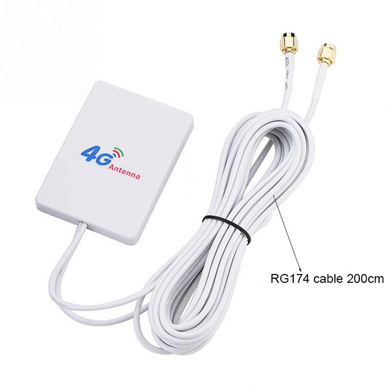 External WIFI TS-9 SMA Cable Signal Amplifier 28DBI 4G 3G LTE Antenna Network Connector Mobile Router Aerial Double Broadband