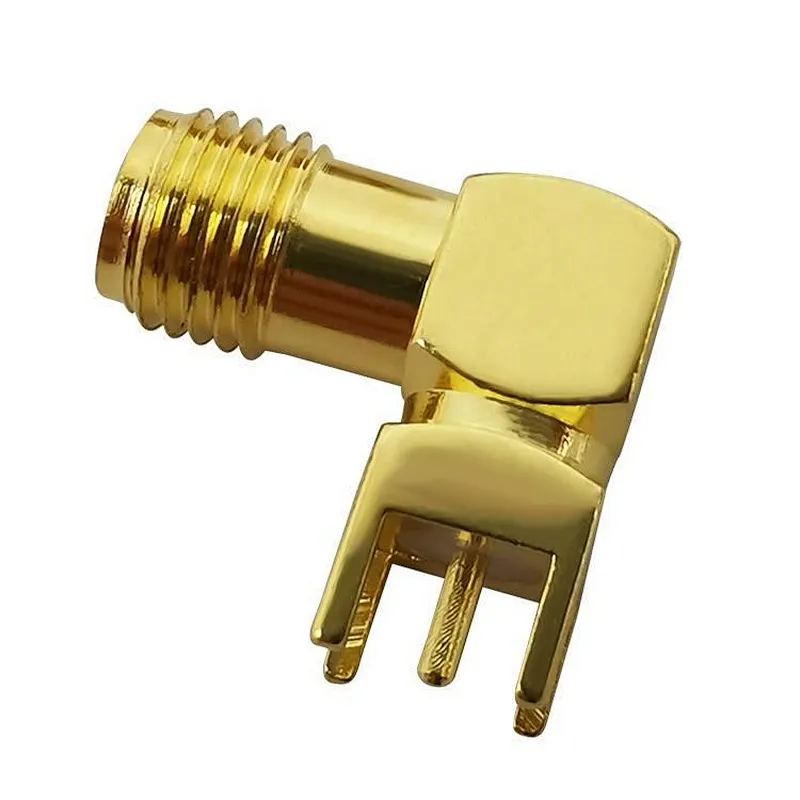 PCB Mount SMA Female Straight RF Connector Adapter for Antenna