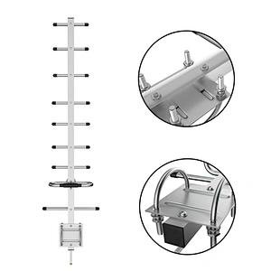 Broadband Gsm 900mhz YAGI antenna for outdoor networking Pole Mounting YAGI antennas