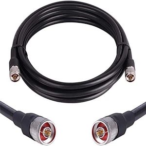 7DFB Coaxial Cable N Male to N Male Connector 50 Ohm Pure Copper Low Loss Coaxial Cables