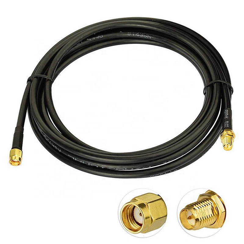 Loss Coaxial Extension Cable 50 ohm Coaxial 3DFB Cables SMA Male Plug to RP SMA Female Jack