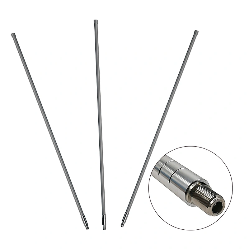 Wlan 1.2m High Gain 12dBi Dual Band Base Station Fiberglass Antenna with N-female Connector