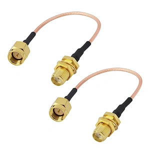 Extension RG316 Cable RP-SMA Male to RP-SMA Female Antenna Adapter