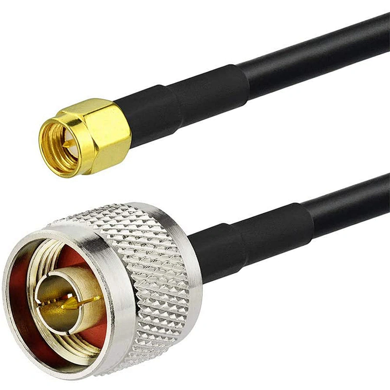 Low Loss Coaxial Cable LMR240 N Male Connector To Sma Male Adapter
