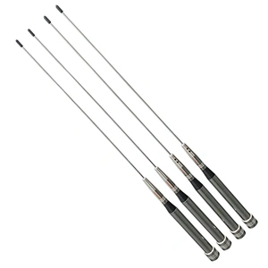 VHF Whip Antenna 450MHz N Male Connector Stainless Steel  Pole Antenna