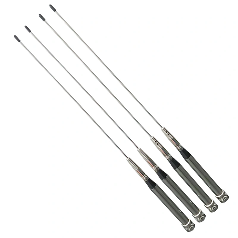 VHF Whip Antenna 450MHz N Male Connector Stainless Steel  Pole Antenna