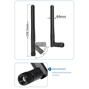 2dBi Small Indoor GSM Wireless Device External Antenna