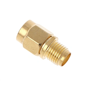 RF SMA adapter SMA Female to RP SMA Male Plug Connector Adapter Gold Plated Straight Coaxial RF Adapter