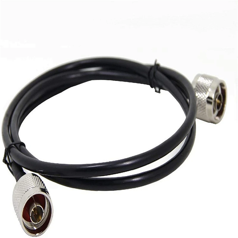 7DFB Coaxial Cable N Male to N Male Connector 50 Ohm Pure Copper Low Loss Coaxial Cables
