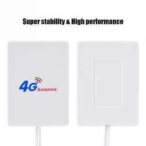 External WIFI TS-9 SMA Cable Signal Amplifier 28DBI 4G 3G LTE Antenna Network Connector Mobile Router Aerial Double Broadband