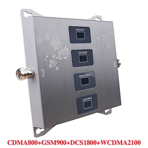CDMA800MHz GSM900MHz DCS1800MHz WCDMA2100Mhz Tri-band mobile Signal Booster Amplifier