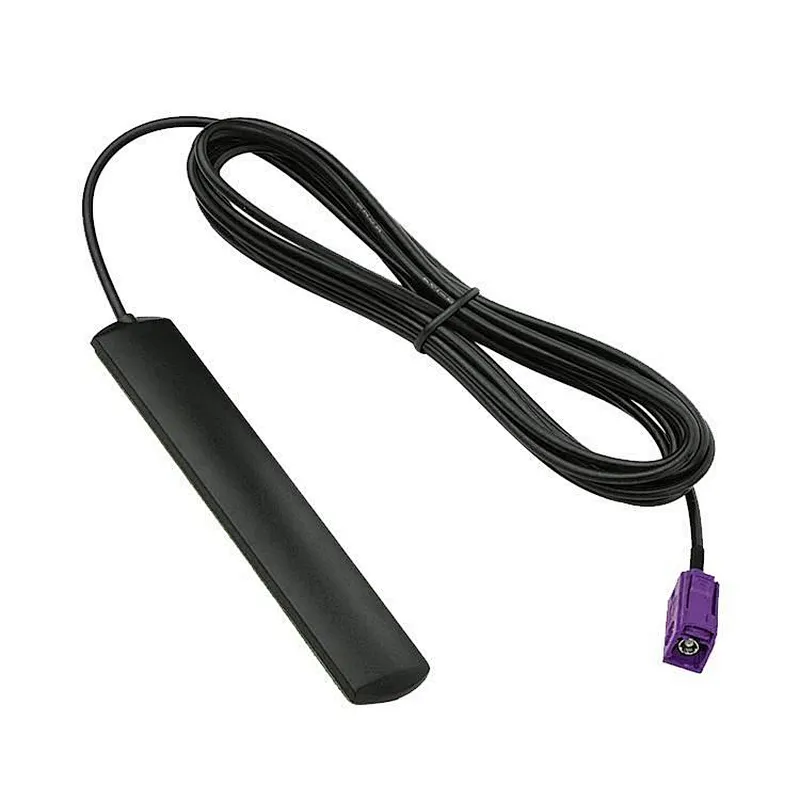 3dBi 4G Fakra D Purple Antenna Flat Patch 3M Sticker Adhesive Mount Car Antenna
