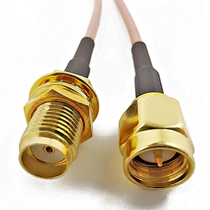 Coaxial Cable RG316  Assembly With SMA Male To SMA Female Connector Coax RF Wire