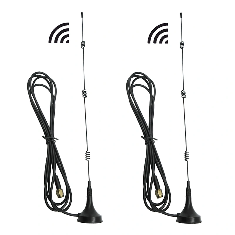 Spring base GSM signal receiver antenna quad-band magnetic mount mobile car antenna