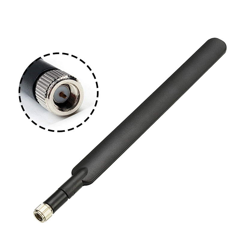 Hot Sale Helical External 2.4G 5.8G Antenna Duck Rubber Terminal Antenna For Router
