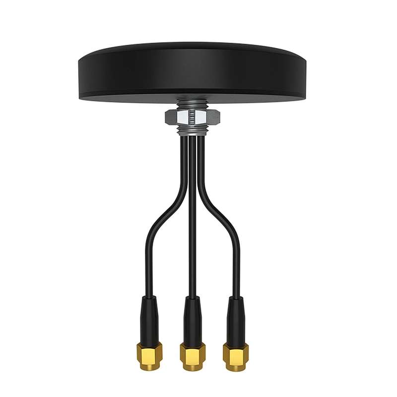 Waterproof 28dBi Screw Mount 3-in-1 GPS Vehicle Antenna With Amplifier for Car Navigation