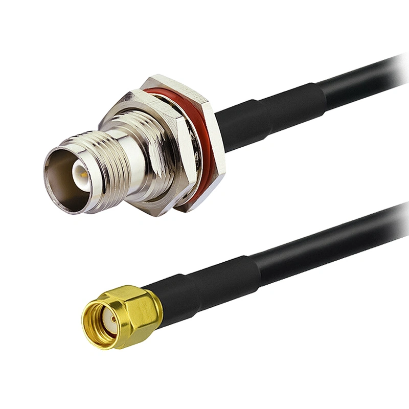 China Manufacturer cable10-15cm RG174 Cable With SMA-Female To TNC Connector