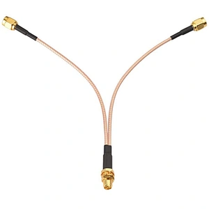 SMA Female to Dual SMA Male Cable SMA Connector Adapter Y Type RG316 Cable