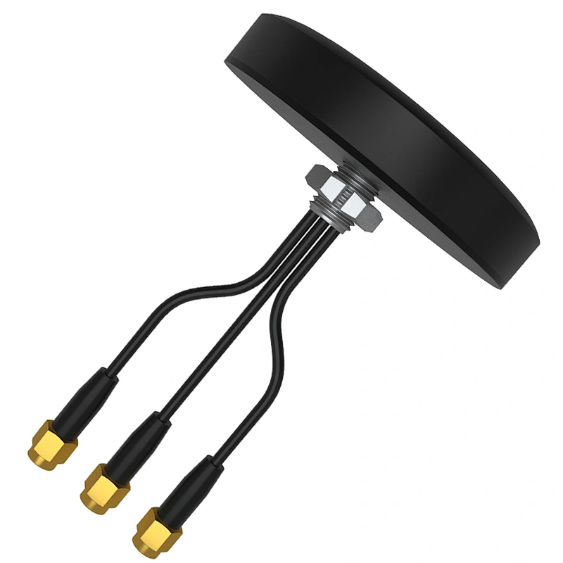 Waterproof 28dBi Screw Mount 3-in-1 GPS Vehicle Antenna With Amplifier for Car Navigation