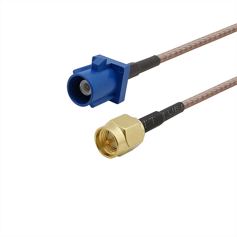 Low Loss FAKRA To IPEX Female Jumper Cable RF1.37 RF IPEX Cable for car