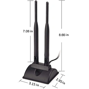 2.4GHz  5G Dual Band WiFi Antenna  for PCI-E WiFi Network Card USB WiFi Adapter Wireless Router Hotspot antenna