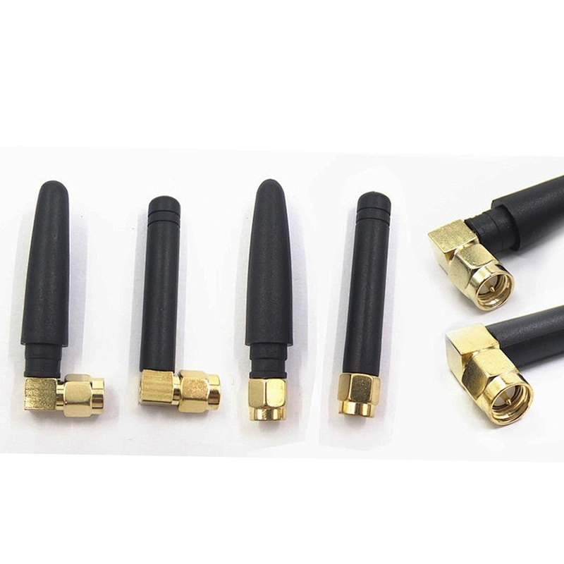 Small 868 MHz 3dBi Omni Antenna 868MHz Rubber Antenna for RF Signal Repeater With SMA Male