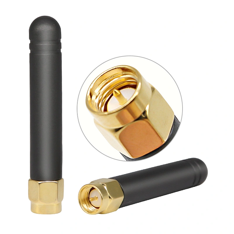 50 Ohm 2dBi Omni 433MHz RF Rubber Antenna for 433 MHz Remote Control Receiver