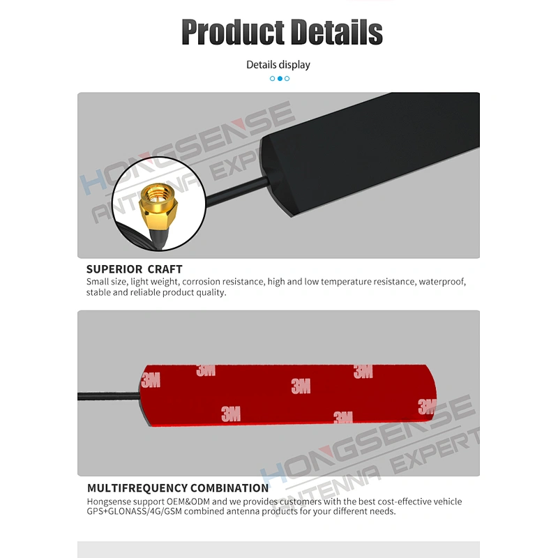 GSM 900-1800MHz 3M Sticker Car Antenna External 3dBi Patch Antenna