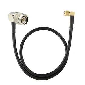 Coaxial Cable RG174 SMA Male cable Connector To Right Angle TNC Male Connector Assemblies In Stock