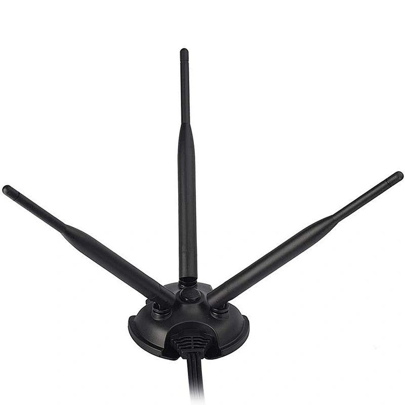 Long Range Magnetic Antenna Wifi Dual Frequency Lorn Surface Three SMA Plug