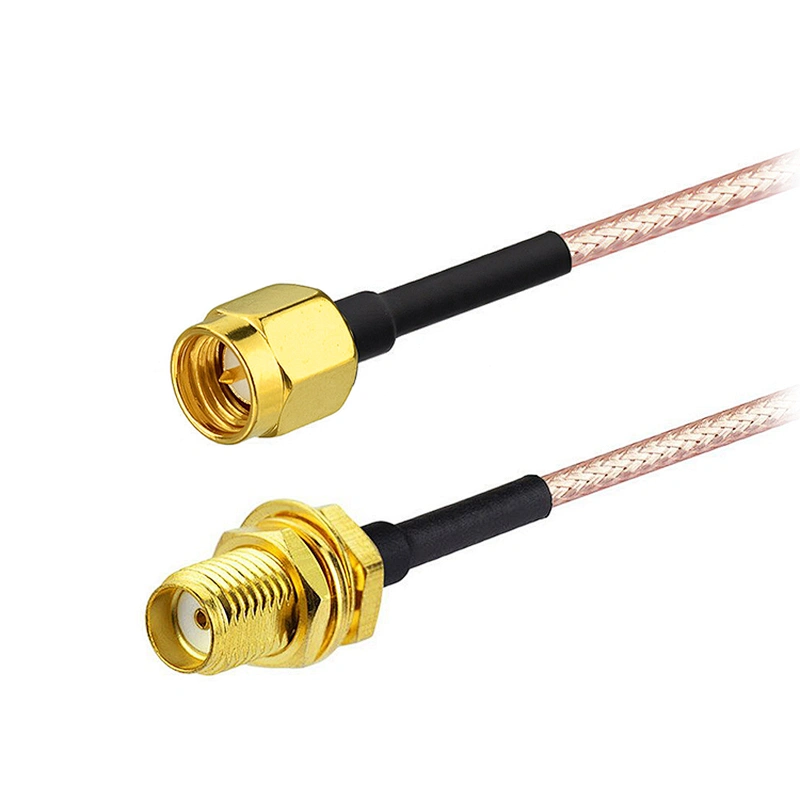 Extension RG316 Cable RP-SMA Male to RP-SMA Female Antenna Adapter
