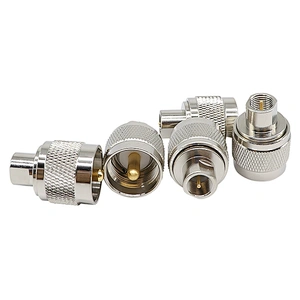 FME Male to UHF Male RF Connector High Frequency Coaxial Converter Adapter