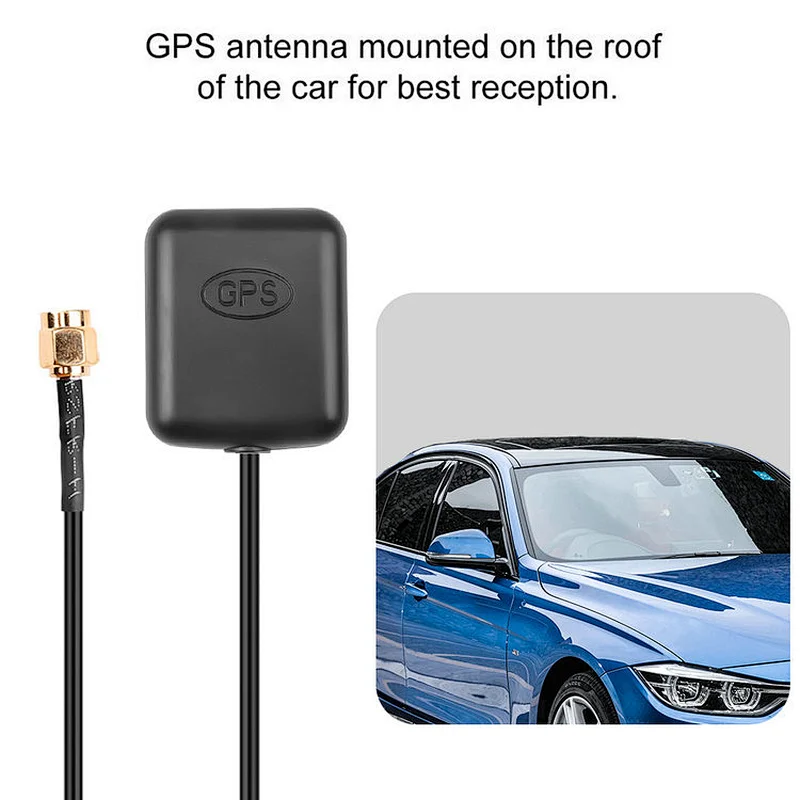 Hongsense Car gps Navigation passive Antenna Waterproof IP67 car GPS gnss Antenna