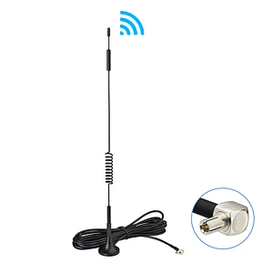 Magnetic Antenna Signal Booster 5dbi Magnetic Base 4G LTE Antenna With SMA Male 3M RG174
