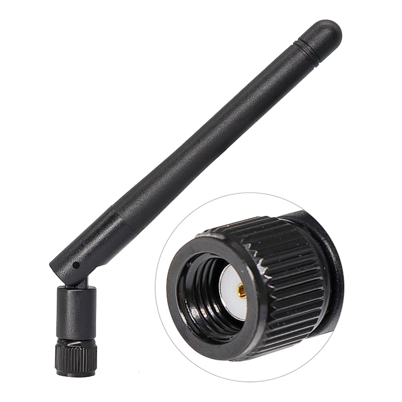 Omni Rotating 2dBi 868MHz Rubber RF Antenna 868 MHz Radio Antenna With SMA Connector