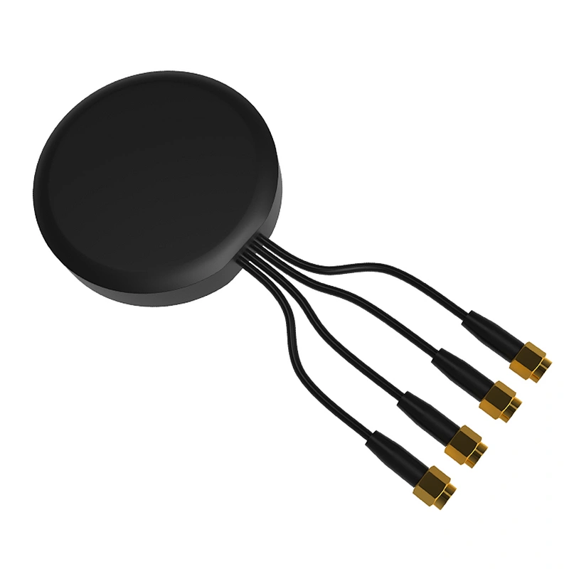 Glonass Gnss Built-in Active Beidou Patch SMA Conector 3m Cable GPS Antenna