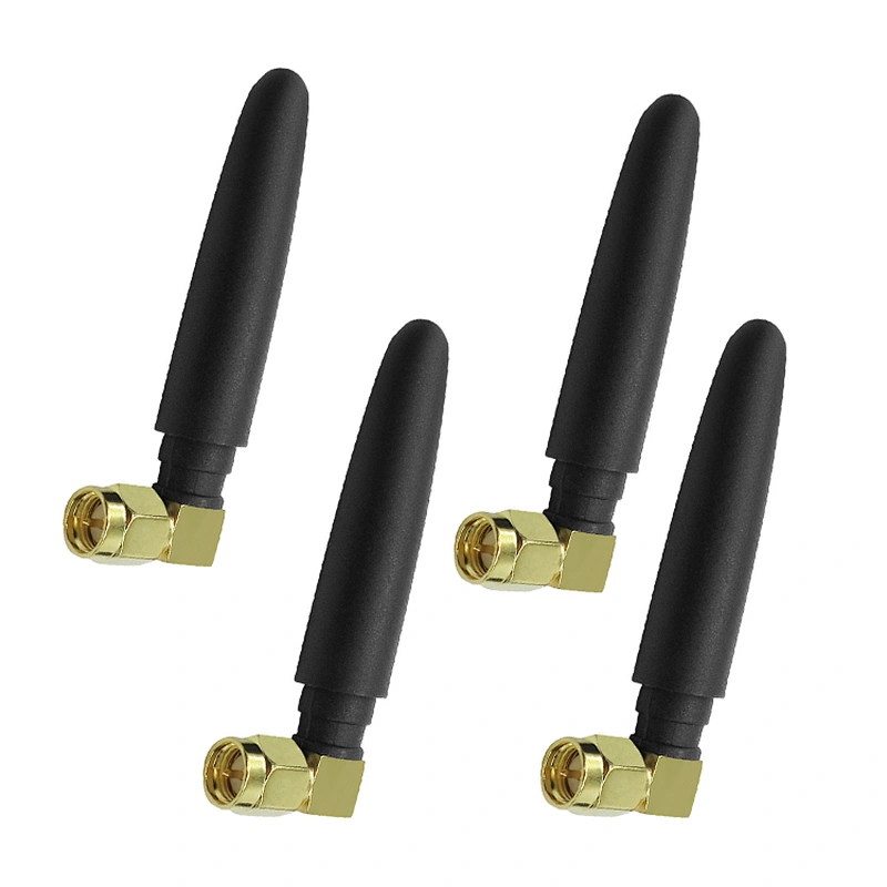 Wide range 2400Mhz Wifi whip dipole antenna steady sma connector